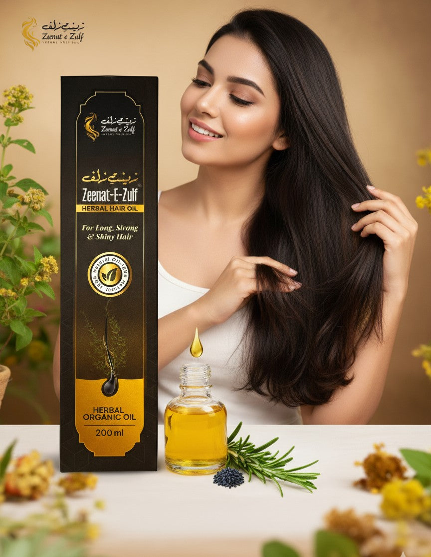 Zeenat E Zulf herbal hair oil