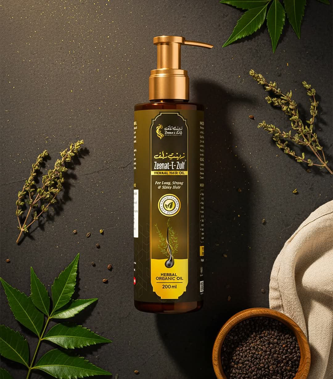 Zeenat E Zulf herbal hair oil
